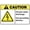 Warning Sign 2, variant on Caution Pregnant Women Should Not Enter With Graphic Tin Sign 8"x12" - Great Wall Decor for Garden Yard, Pregnant Women No Entry Sign