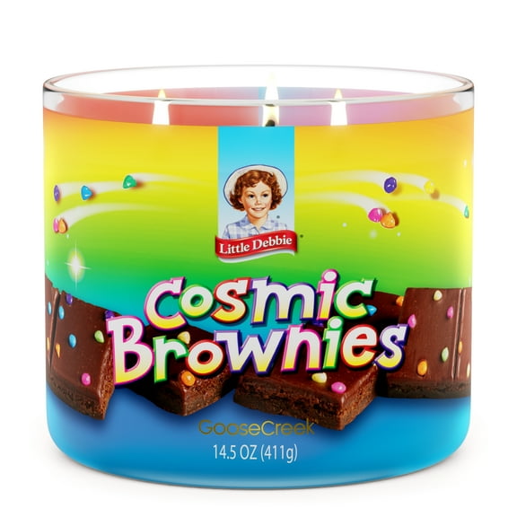 Goose Creek 3-Wick Little Debbie Cosmic Brownies Scented Jar Candle, 14.5oz.