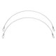 thumbnail image 2 of 4pcs Car Front Bumper Lip Splitter Fins Diffuser Cover Protection Kit Parts Fit for Subaru, 2 of 3
