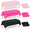 Black Light Pink Dark Pink-12, variant on Cowgirl Pink 12 Pack Disposable Rectangle Plastic Tablecloths 54 x 108 Inch