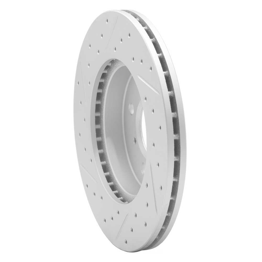 Dynamic Friction Company 830-54063R DFC Geoperformance Rotor - Drilled and Slotted