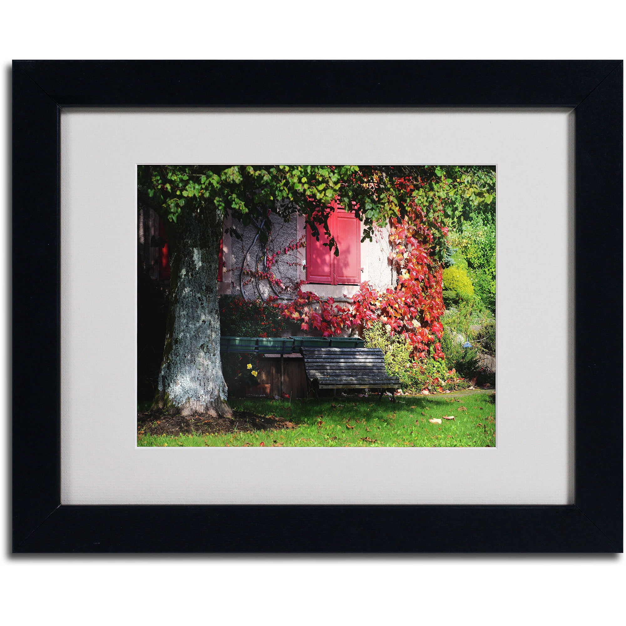 Trademark Fine Art "Parenthesis" Canvas Art by Philippe Sainte-Laudy, Black Frame