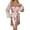 Pink, variant on Hpapadks Women Robe Lady Sleepwear Satin Pajamas Shorts Set Nightwear Nightgowns for Women Grey L