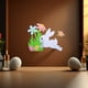 thumbnail image 2 of Decoración de Pascua con telas no tejidas decorativas, decoración de ventanas con conejito y huevo de Pascua, decoración de puertas fácil de aplicar para las festividades de primavera, 2 of 8