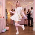 thumbnail image 7 of WJOSBXT 2026 Women's Striped Over Knee Thigh High Socks With Arm Warmer Fingerless Gloves Set for Halloween Christmas, 7 of 7