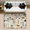 Multicolour 3, variant on CURLYOOT Asian Dragon Area Rug 3x5 Ft Rugs for Entryway Entrance Kitchen, Washable Non Slip Indoor Floor Carpet for Bedroom Living Room