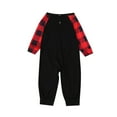 thumbnail image 3 of HAiming Christmas Pajamas for Family Holiday Pjs Printed Long Sleeved Crewneck Tops and Pants Matching Sets Sleepwear, 3 of 6