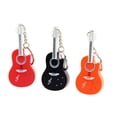 thumbnail image 3 of 3 llaveros pequeños de guitarra, regalo para amantes de música, para retrovisor del coche., 3 of 9
