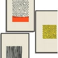 thumbnail image 4 of IDEA4WALL 3 Piece Framed Canvas Wall Art for Living Room, Bedroom Mattis and Brutalist Canvas Prints for Modern Home Decoration Ready to Hang, 4 of 5