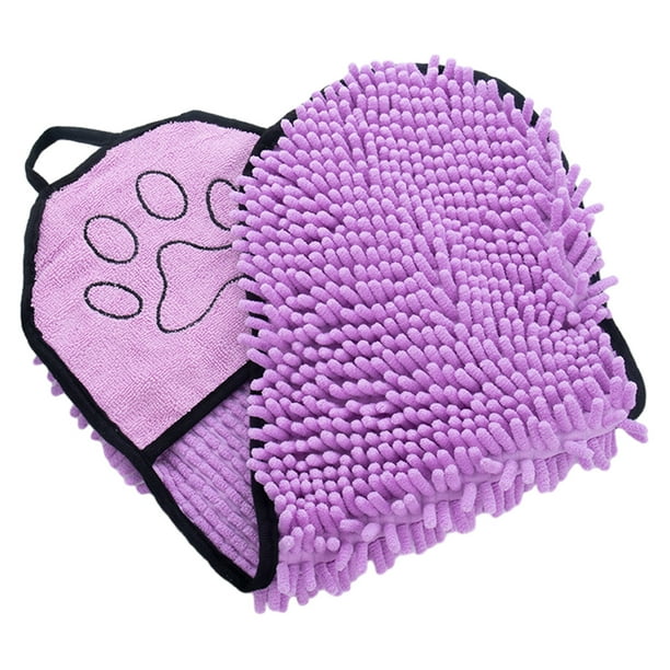 Toallas para perros para secarlos - Toalla de baño de microfibra suave y resistente - Súper absorbente, de secado rápido y lavable a máquina