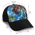 thumbnail image 2 of The Legend of Zelda Baseball Cap Golf Dad Hat Adjustable Low Profile Cotton Hat Trucker Hats for Men Women, 2 of 5
