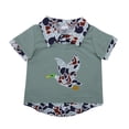 thumbnail image 1 of LUOGENLI Maxi Tops and Slit Boys Cute Print Embroidery Lapel Plaid Two Tops T Shirt Shirts for Boys 2025 under 20 Army Green Size 0-6 Months, 1 of 7