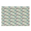 thumbnail image 1 of Blue and Pink Cutting Board, Butterfly Pattern with Colorful and Silhouette Style Outline Designs, Decorative Tempered Glass Cutting and Serving Board, in 3 Sizes, by Ambesonne, 1 of 2