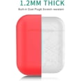 thumbnail image 2 of Funda protectora-G-1633 roja + hebilla anti-perdida-airpods primera y segunda generacion universal Zhivalor HMXY040-6, 2 of 7