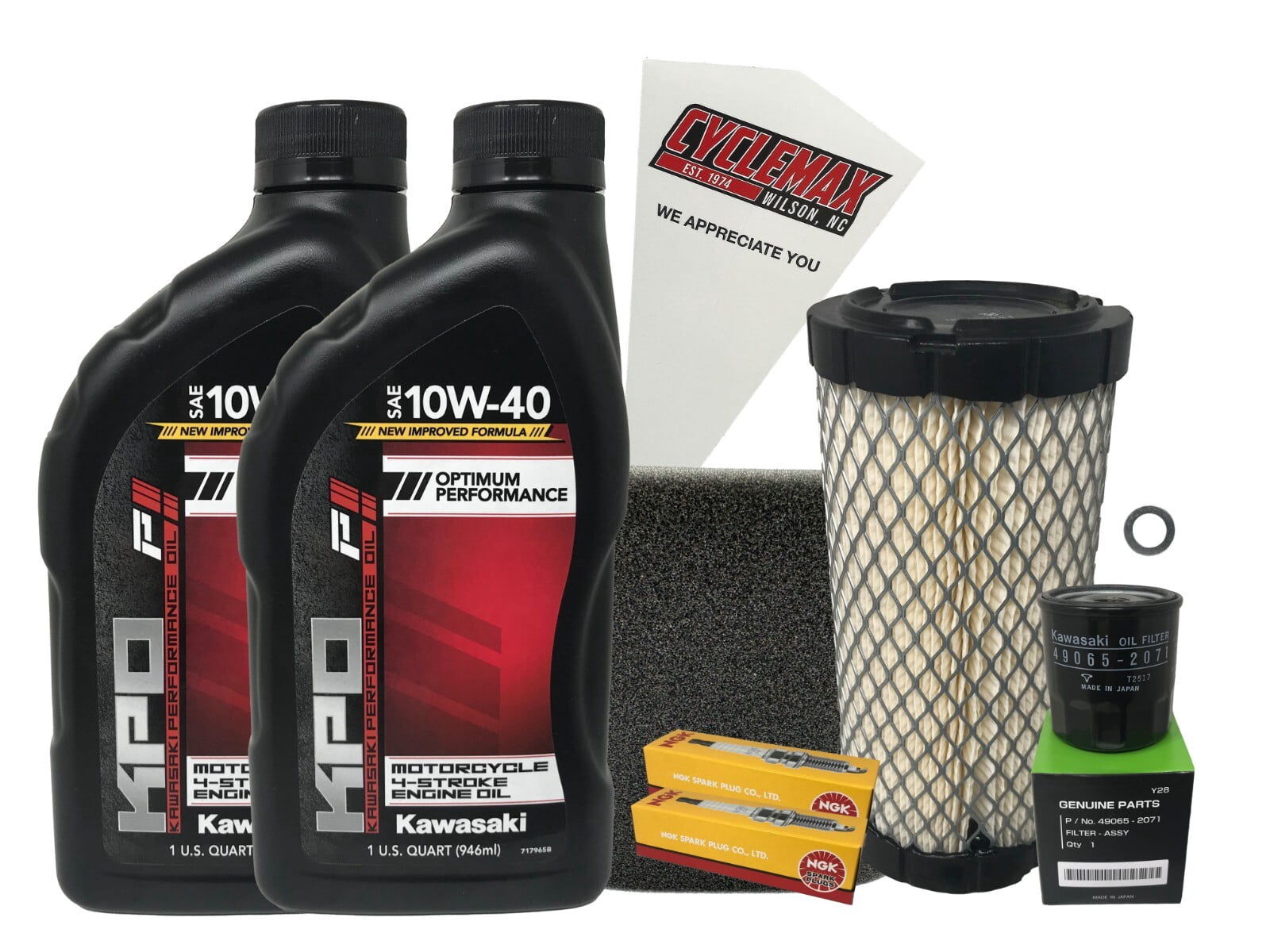 Kawasaki 99969-6541 10W-40 Maintenance Kit for FR541V FR600V with