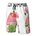 thumbnail image 4 of Fuzoiu Hello Summer Gnome Print Men's Beach Shorts,Men's Swim Trunks,Quick Dry Board Shorts with Pockets,Men's Bathing Suits for Surfing, Running, and Casual Wear-Medium, 4 of 6