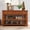 Brown, variant on GVN Modern Farmhouse Console Table 48 Inch with 3 Drawers, Solid Pine Wood Entryway Sofa Table with 2 Shelves, Long Storage Side Table for Hallway Living Room, Easy Assembly, Brown