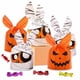 thumbnail image 1 of Advancent Bolsa de calabaza duradera para dulces y galletas, bolsas de plástico EVA inodoras y no tóxicas, 100 piezas Kits de decoración para fiestas, 1 of 6