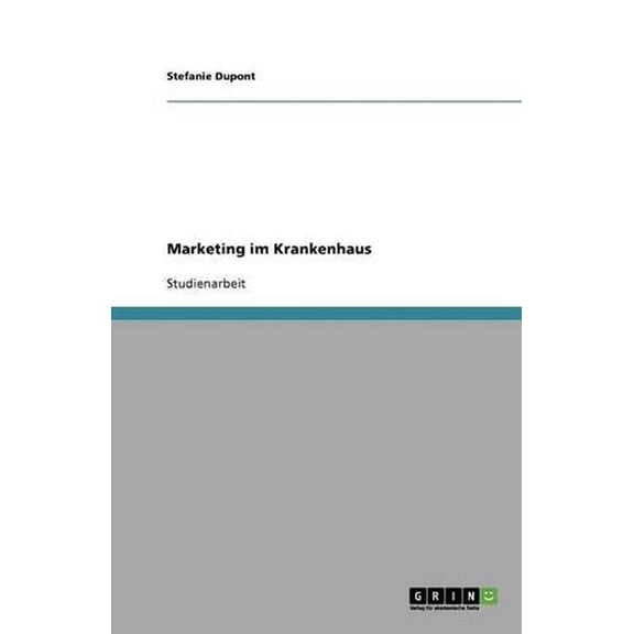 Marketing Im Krankenhaus