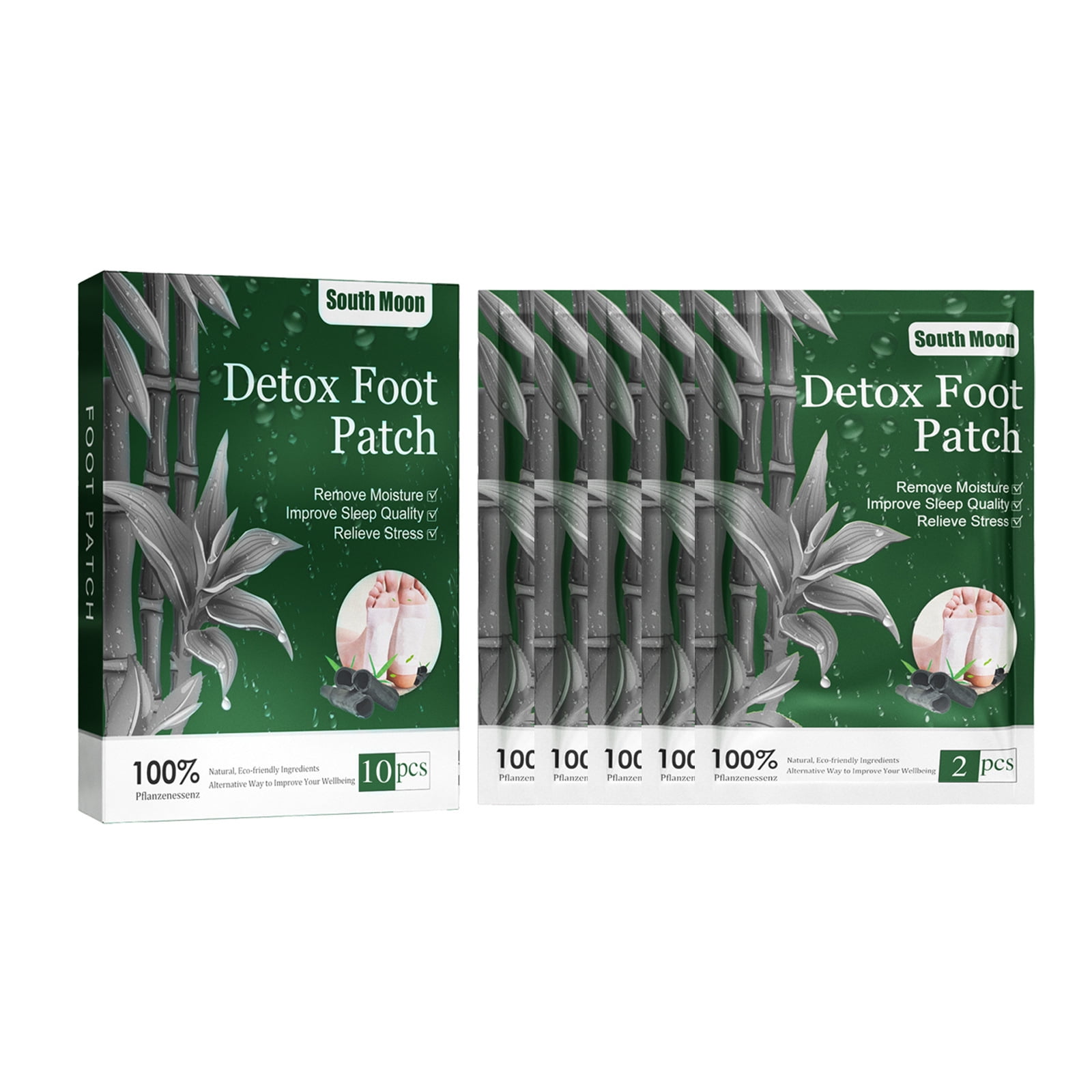 Premium Detox Foot Pads (30 Pack) Bamboo Vinegar Foot Detox Pads