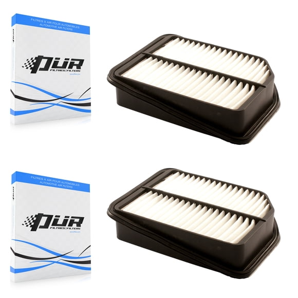PUR Engine Air Filter (2 Pack) for Car 2006-2008 Suzuki Grand Vitara K57-100006