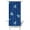White-176, variant on Marine Shark Shower Curtain - Tropical Ocean Theme Fabric, Water-Resistant Reusable Bathroom Liner with Hooks,36x72in