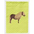 thumbnail image 1 of Carolines Treasures BB7740CHF Shetland Cheval Vert Drapeau Toile Maison, 1 of 4