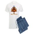 thumbnail image 1 of CafePress - Happy Turkey Day - Men's Light Pajamas, 1 of 1