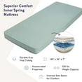 thumbnail image 2 of Full Electric Bed Package with Innerspring Mattress and Half Rails, 2 of 5