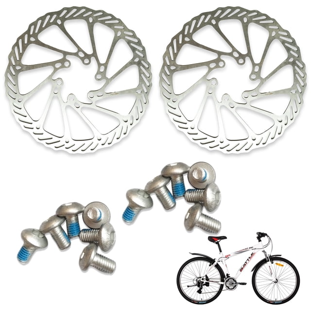 Juego de discos de freno para bicicleta EnhancedStopping Power de 16 cm