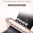 thumbnail image 3 of Suproot Professional 1.34" Nano-Ceramic & Titanium Plate 2 in 1 Flat Iron Hair Straightener and Curler, Advanced Ionic Technology, Gold, 3 of 6