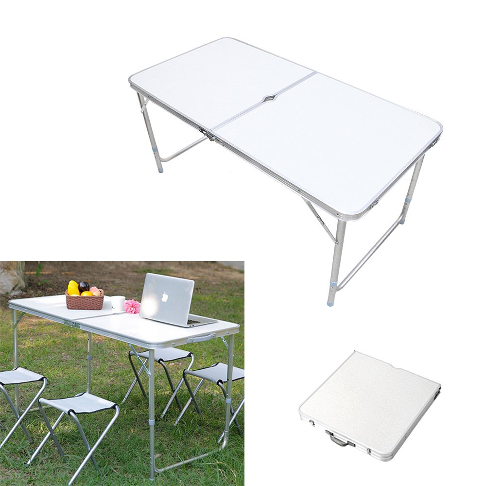 portable aluminum table