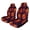 Color-3, variant on Car Seat Covers Spooky Halloween Pumpkin Pattern Design 2 Piece Soft Bucket Auto Seat Protector Universal Fit for SUV Sedan Van