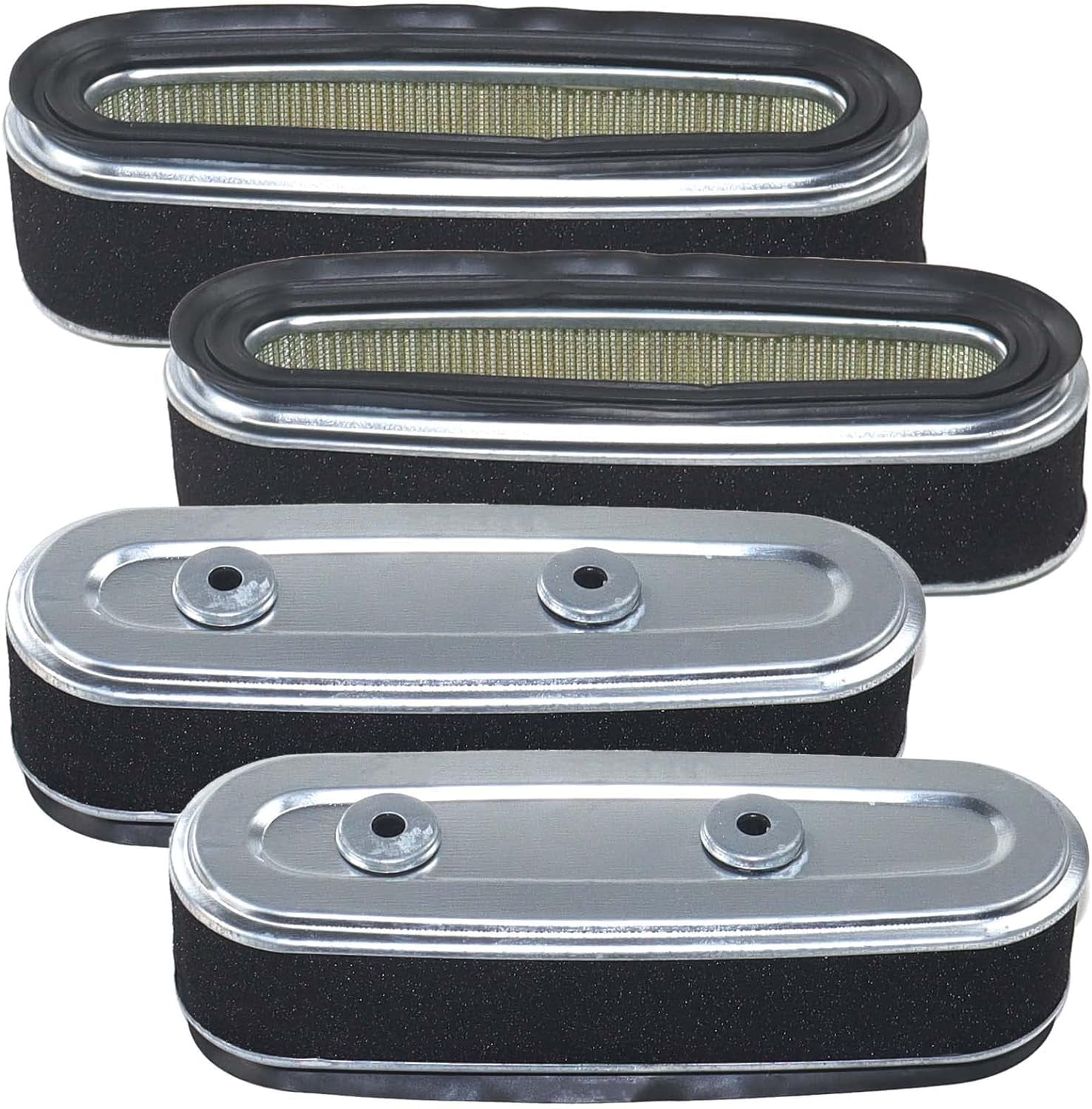 4 Pcs GXV160 Air Cleaner Element Replaces 17210-Z1V-003, 17210-ZE7-013 for Honda GXV160, HRU216 Lawn Mowers