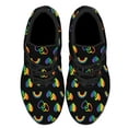 thumbnail image 2 of Rainbow Shoes, Unisex Fashion LGBT Sneakers for Men Women Black Size 4.5, 2 of 7