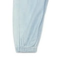 thumbnail image 2 of Garanimals Baby Girl Paper Bag Waist Jogger Jeans, Sizes 0M-24M, 2 of 3