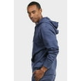 thumbnail image 2 of TheLovely Men's Full Zip Up Lightweight Cotton Blend Fleece Hoodie Sweatshirt, 2 of 4