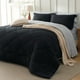 thumbnail image 1 of Juego de Edredón Bedsure California King Reversible Negro 7 piezas, 1 of 7