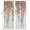 Brown, variant on Eucalyptus Leaves Blackout Curtains for Bedroom/Living Room, Pinch Pleated Black Out Curtains, Brown Summer Botanical Weeping Room Darkening Window Drapes with Hooks 2 Panels, 59"x70"