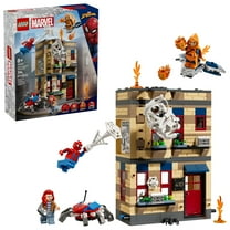 LEGO Marvel Peter Parker’s Apartment - Super Hero Building Toy with 4 Minifigures - Spider-Man and Hobgoblin Battle - Collectible Gift for Kids, Boys and Girls, Ages 8 - 76317