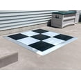 thumbnail image 2 of TentandTable Checkered Sparkle Portable Commercial Dance Floor - Indoor & Outdoor, 18 ft x 18 ft, 2 of 8