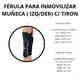 thumbnail image 5 of Ferula P/Inmovilizar Muñeca C/Tiron Izquierda Active Pro, 5 of 5
