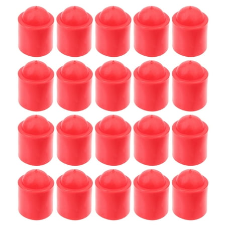 

20pcs Billiard Cues End Protectors Replaceable Covers for Billiards Tips