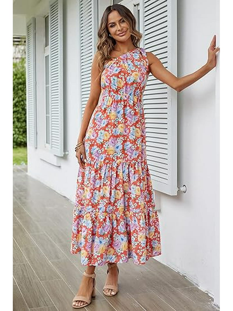 ruffle summer dress maxi Boho Ruffled maxi Dress,Boho Layered maxi Dress,Boho Red Wine maxi dress,Deep V neck maxi dress, Summer cotton dress,Open back maxi dress