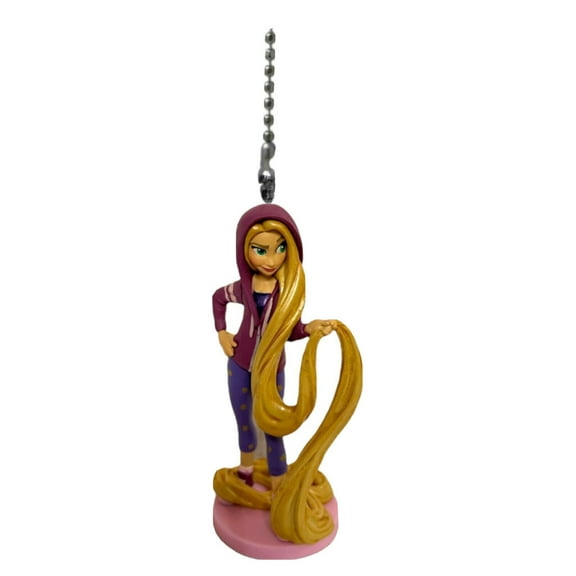 Vanellope Princess Rapunzel Tangled Sports Fan Lamp Pull Figure Pvc Figurine New