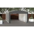 thumbnail image 2 of Garage ShelterTube classé vent/neige 12x27x8  Grs, 2 of 9
