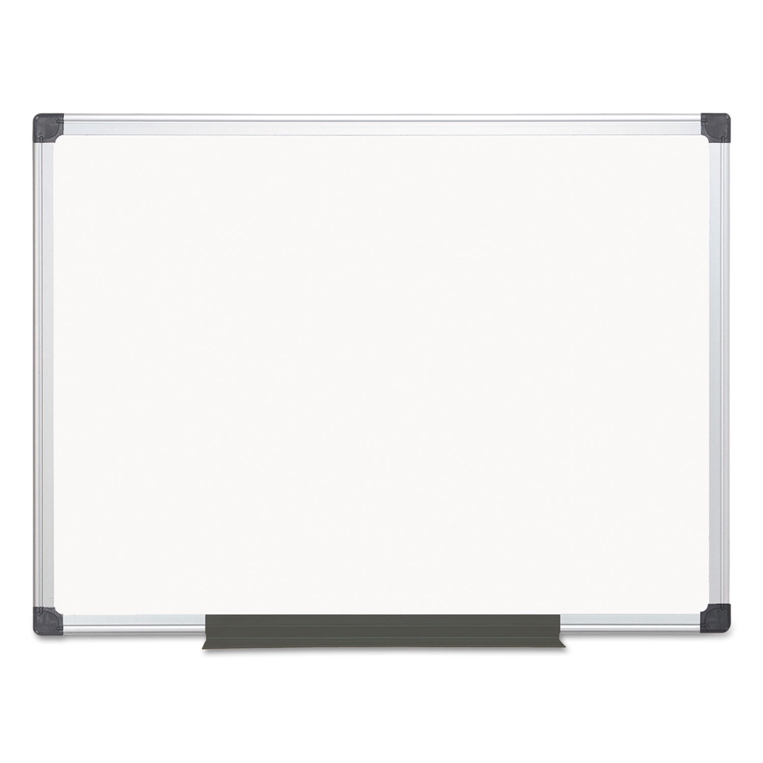 MasterVision MA0512170MV 36 in. x 48 in. Value Melamine Dry Erase Board - White Surface, Silver Aluminum Frame