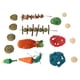 thumbnail image 4 of Juguetes para masticar colgantes de conejo, cuerda de bolas de hierba de madera, juguetes de zanahoria, Animal PEQUEÑO, juguete para masticar para Chinchillas, conejillos de indias y hámsteres, 4 of 5