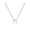N, variant on Initial Necklaces for Women Men A-Z Silver Personalized Name Pendant Charm Necklace Fashion Jewelry Accessories Gift