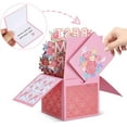 thumbnail image 2 of SwiftPulse Pop Up Mother’s Day Card, Thinking of You Cards, Handcrafted 3D Pop-Up Greeting Card for Her, Gift for Mom, Thank You, Cards for Grateful, Birthday Card (Best Mom Ever), 2 of 13